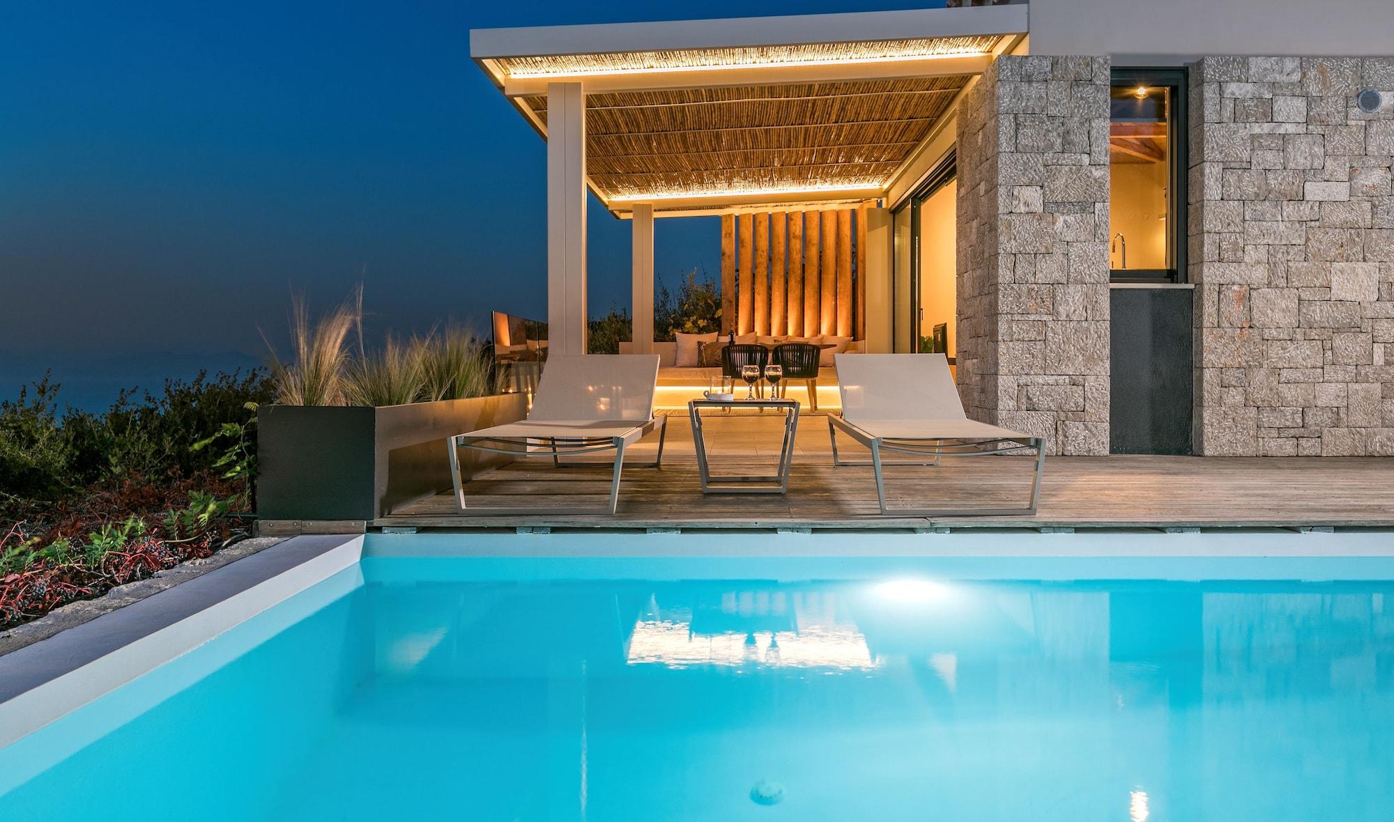 Art Blue Villas Tsoukaládhes Zewnętrze zdjęcie